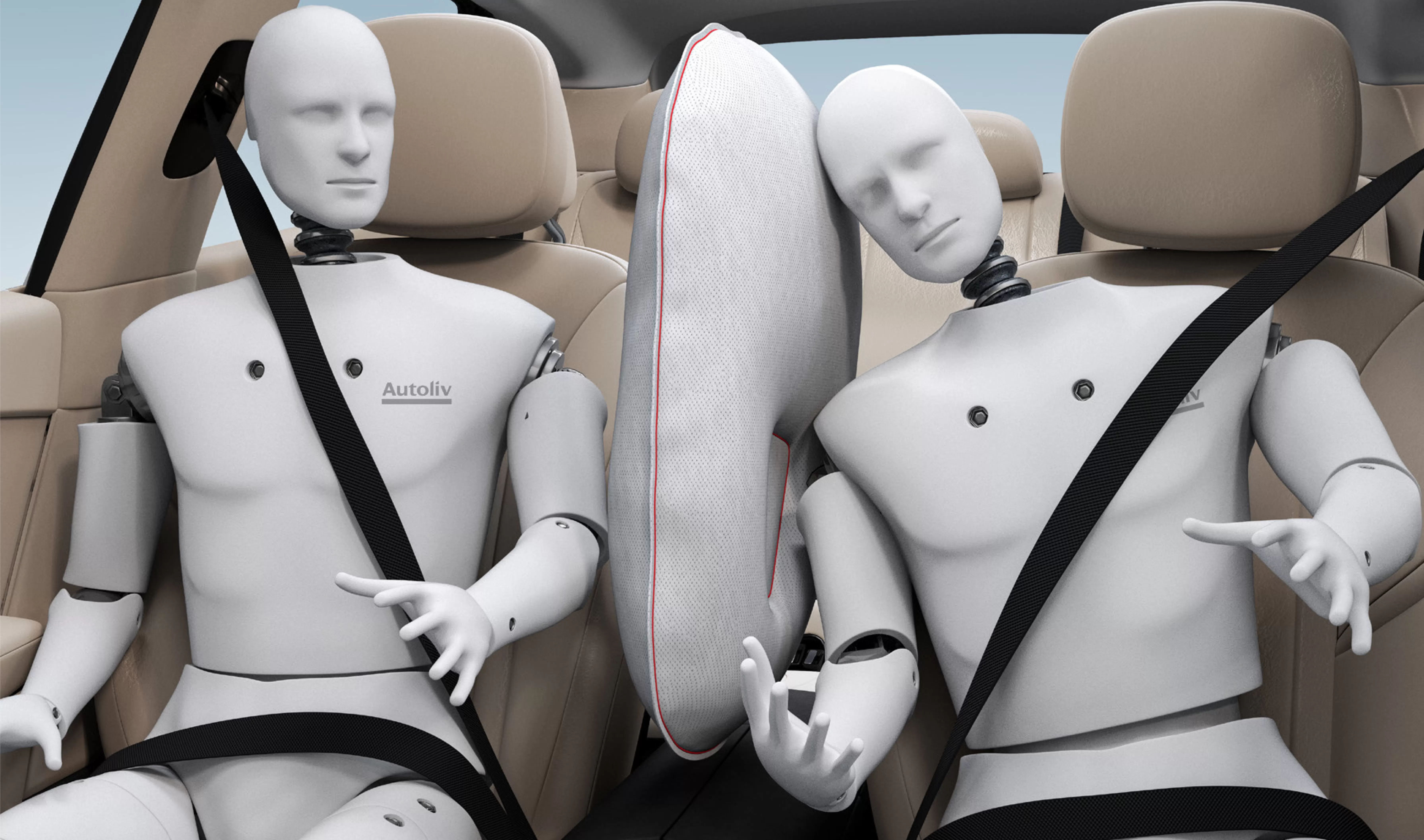 Front center airbag
